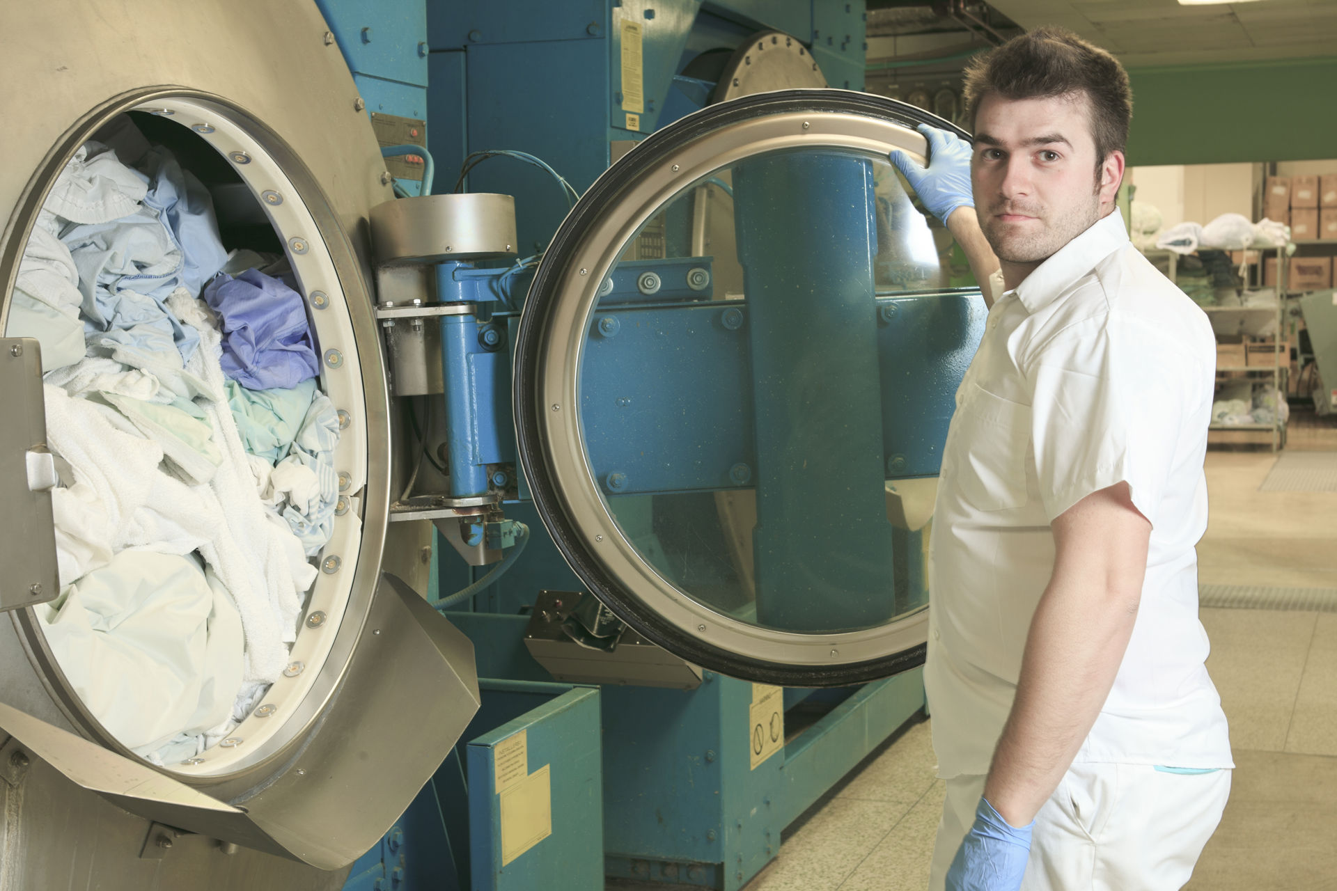 Commercial Laundry Shutterstock 251610346
